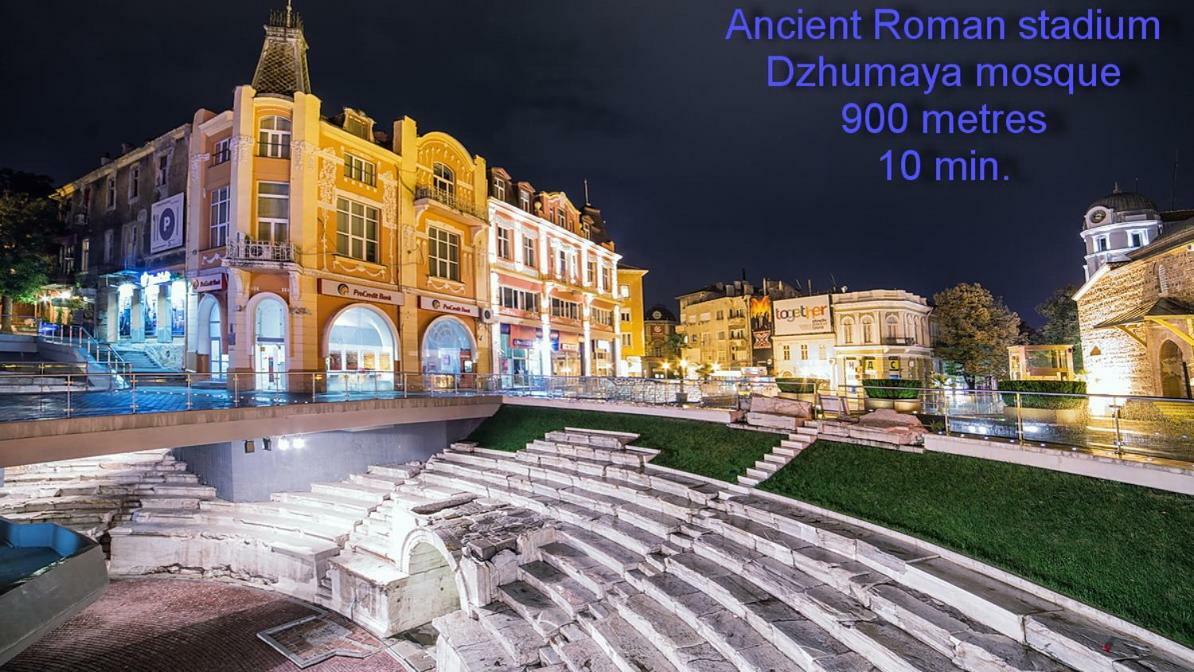 Central Square Apartment Plovdiv Kültér fotó