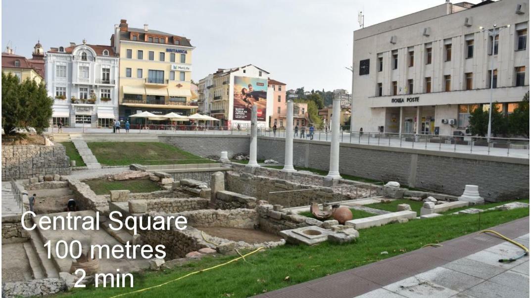 Central Square Apartment Plovdiv Kültér fotó